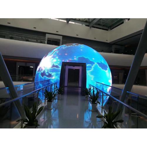 P4 2.5m diameter indoor sphere led display