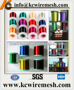 Reputable KC brand Bright color artistic wire with painted wire (certified manufacturer).