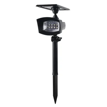 Waterproof outdoor solar spotlight for courtyard
