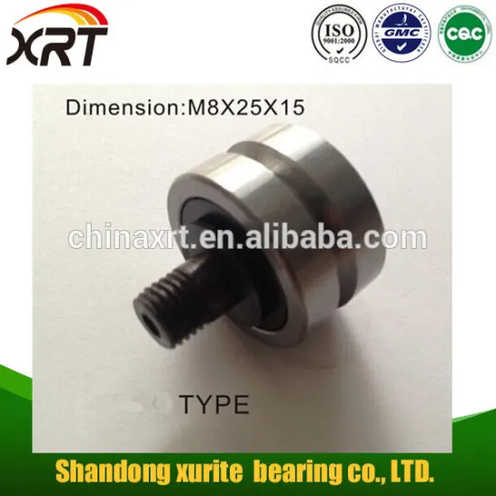 M8X25X15 bearing V groove guide roller bearing