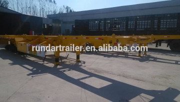 The 3 axis and 12 Lock Skeleton semi-trailer container