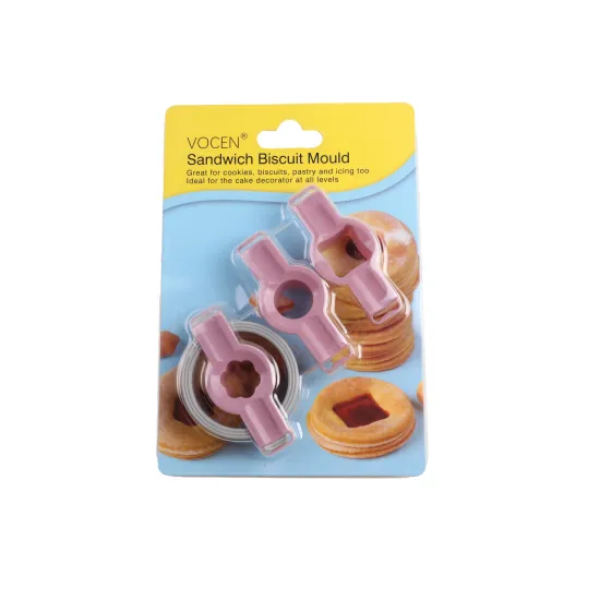 High-Quality OEM Custom Shape Colorful Small Plastic Pastry Biscuit Cookie Cutters - New Arrival