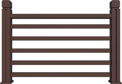 outdoor new generation Wood plastic deck railing