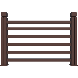 outdoor new generation Wood plastic deck railing