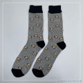 Sells a variety of custom cotton socks