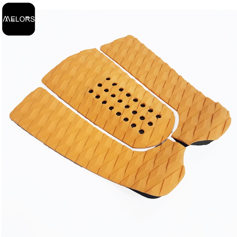 SurfBoard Tail Pad ที่มีสีสันแผ่นกันกระแทก Grip Traction Pad