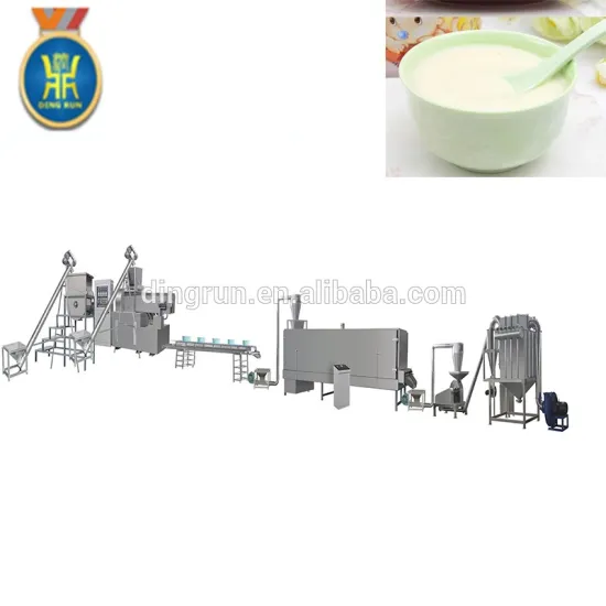 Nutritional flour baby food processing line Machinery Plant