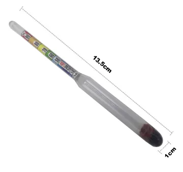 AlcoholMeter: Precise 0-96% Hydrometer for Alcohol Level Indication and Spirit Level Testing