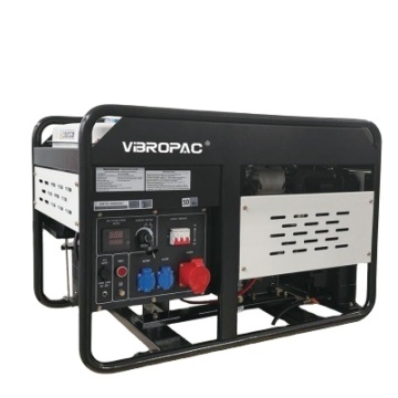 Em estoque, gerador de soldagem a diesel 11KVA - 3 cilindros de soldagem de motor diesel Conjunto de gerador de soldagem