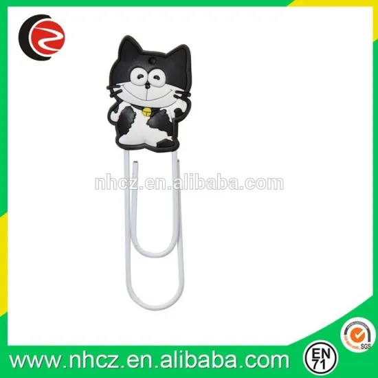 Black Cat Lovable Animal Bookmark