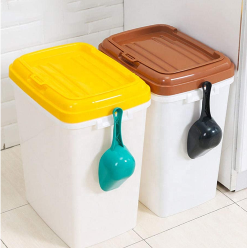 Plastic Pet Dog Food Storage Bin