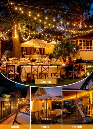 Solar fairy lights outdoor