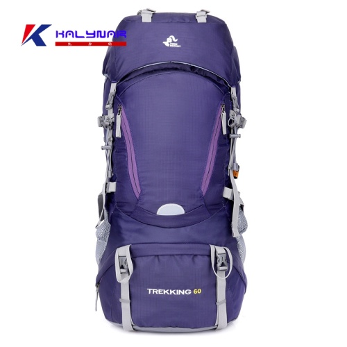 60L Waterproof Lightweight Hiking Backpack with Rain Cover