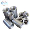 steel material parallel threaded rebar couplers