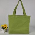 Green Handle Canvas Bag