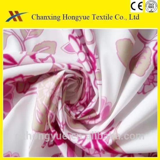 microfiber printed pongee wholesale fabric for home textile