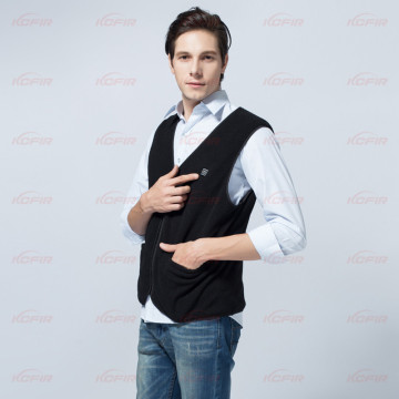 7.4V /12V heated vest fleece, Customized heated vest