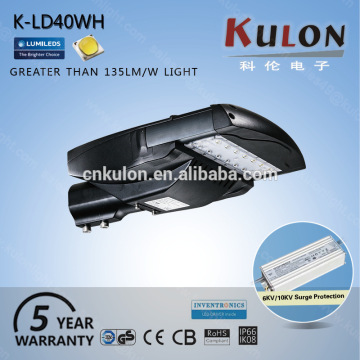 40w ip66 Ul GS listed aluminum led street lights