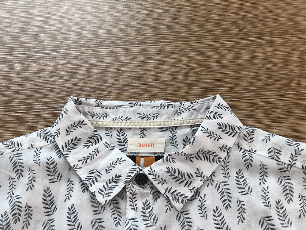 male print shirt