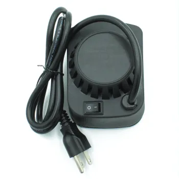 Grill Electric Rotisserie Motor: 8 Watt, 110 Volt, Stainless Steel with On/Off Switch for 20 KG Load