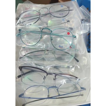 Trendy Wholesale Stainless Steel Eyeglasses Frames Clearance