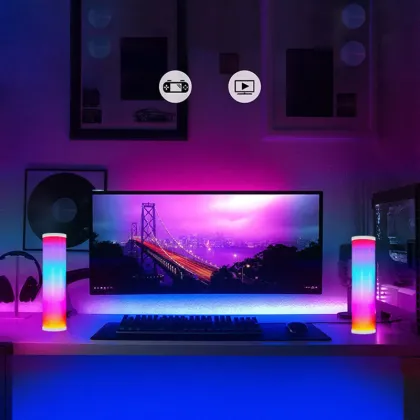 Elegant Ambient LED Light Bars for Room Enhancement