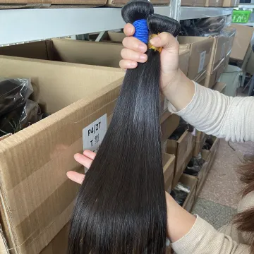12A wholesale bone straight raw Brazilian cuticle aligned hair extension vendors double drawn remy virgin human hair bundles