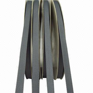 100% Polyester grosgrain ribbon with various widths and colors