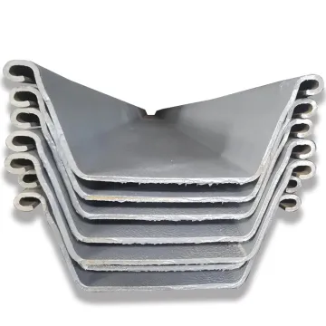 Hot Wholesale Steel Sheet Piles: Carbon Steel Sheet Pile Products from China