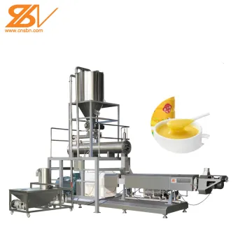 Automatic Twin Screw Extrusion Corn Flakes Making Machine