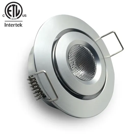 12V 24VDC CRI90 3W Dimmable Adjustable LED Recessed Spot Lights