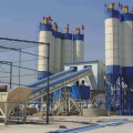 Powder silos for mixing plants