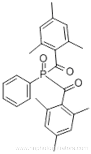 Photoinitiator 819 Phenylbis(2,4,6-trimethylbenzoyl)phosphine oxide CAS 162881-26-7