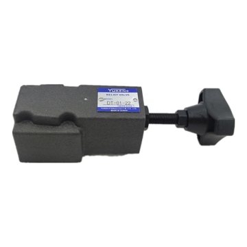 Hydraulic Pressure Relief Valve Catalog: Models DG-01, DG-02, DT-01, DT-02, DT-01-22 - Comprehensive Guide