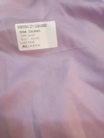 100% Tencel Voile plain dyed dress fabric