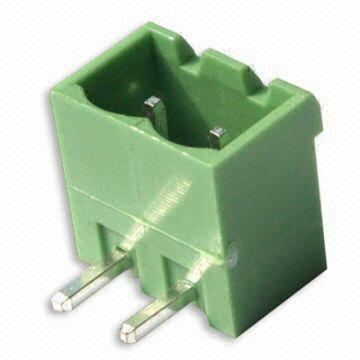 Terminal Block, Available in 5, 5.08, 7.50 and 7.62mm Pitch, PCB Connector Mated with 2 EDCK