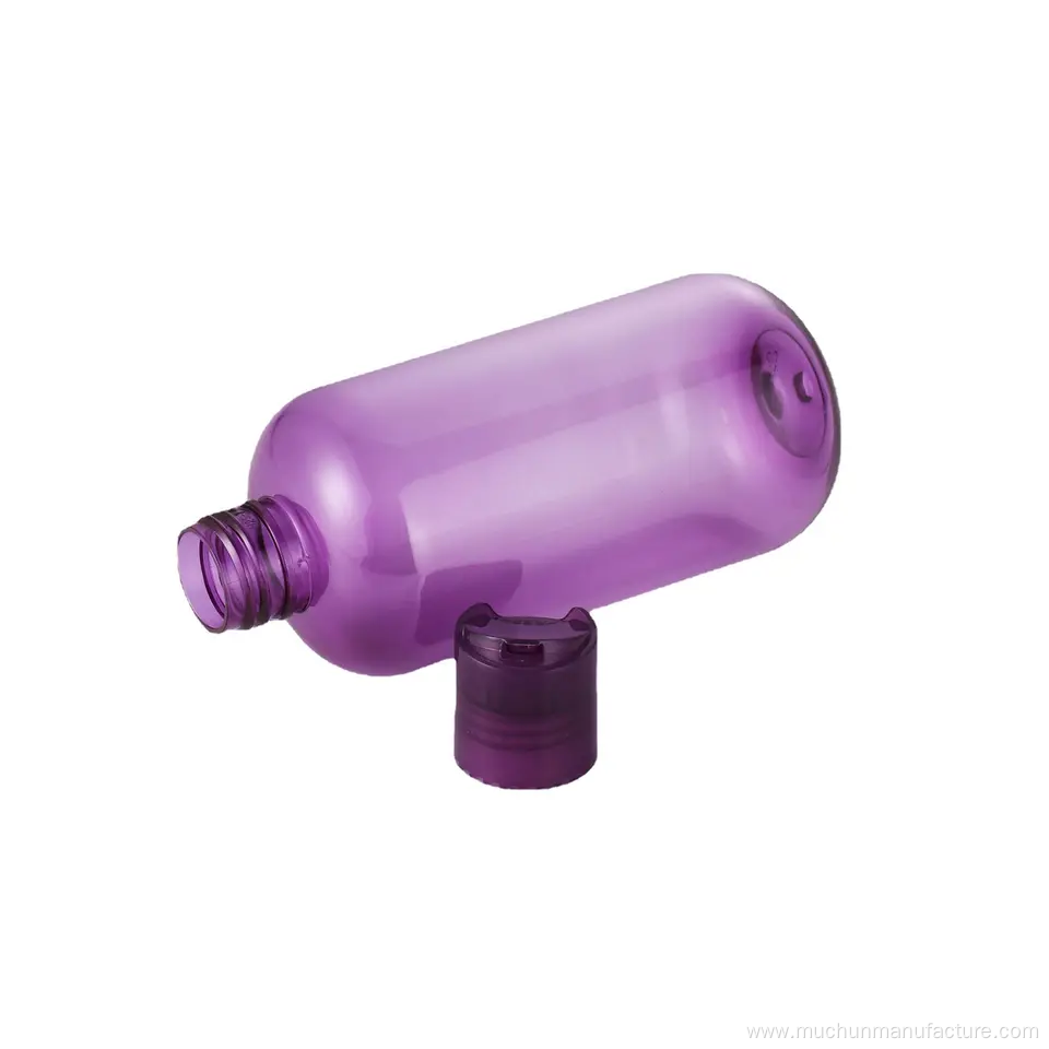 plastic pump empty luxury shampoo bottle