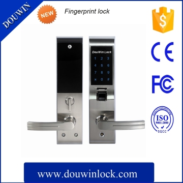 Touch screen keypad fingerprint door lock unlock locked door without key