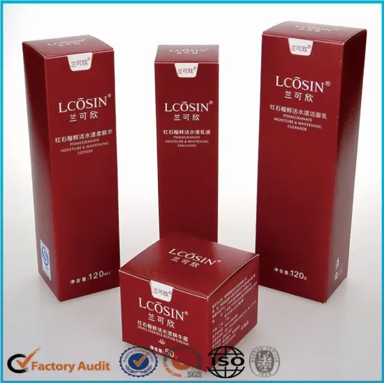 Custom Logo Printing Paper Box For Skincare