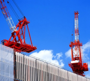 types of tower crane equipment in construction
