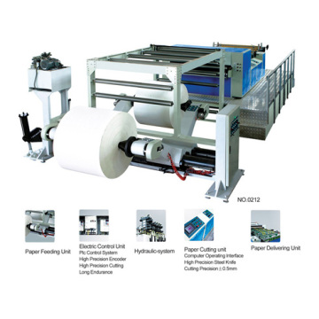 ZXHQ 컴퓨터 제어 호브 종이 시트 절단기