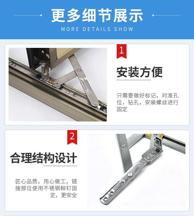 egress window hinges