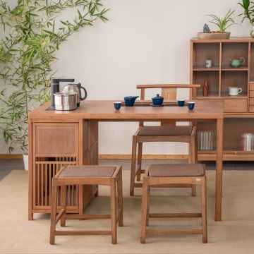 Многофункциональный бамбуковый чайный стол