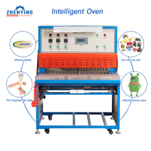 2 Station Backofen -PVC -Patches machen Maschine