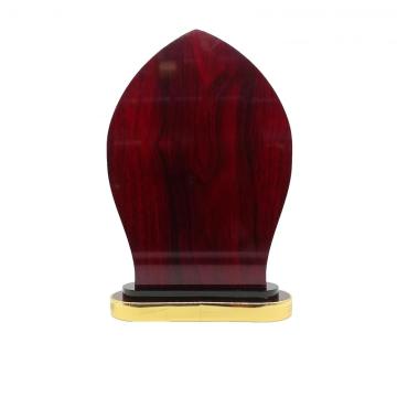 trophée sport en bois