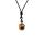 Natural Stone Ball Pendant Necklace Healing Crystal Necklace Pendant Rope Necklace Crystal Charm Jewelry