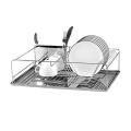 Single Tiers Stainless Steel Dish Rack