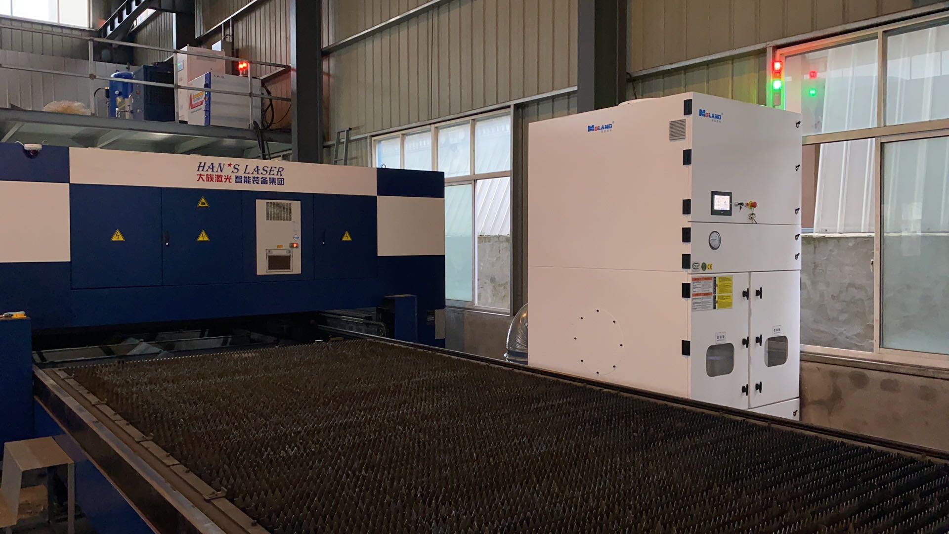 laser cutting fume extraction