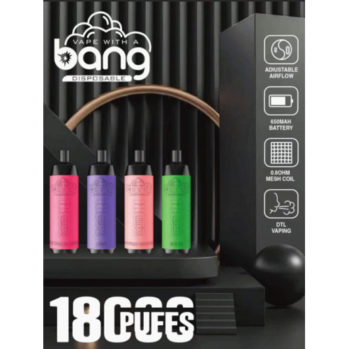 Bang King Shisha Hookah 18000 พัฟราคาขายส่ง