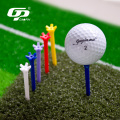 Tees Golff Multicolor Gwydn Plastig 5-Prong